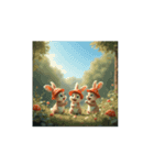 キノコ.ウサギ.森星..Mushroom.Rabbit.（個別スタンプ：12）