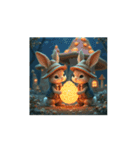 キノコ.ウサギ.森星..Mushroom.Rabbit.（個別スタンプ：15）