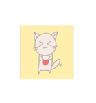 動く！ゆるふわ猫スタンプ3（個別スタンプ：7）