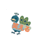 孔雀の世界（個別スタンプ：8）