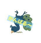 孔雀の世界（個別スタンプ：13）