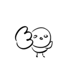 軽いひよこ（個別スタンプ：23）