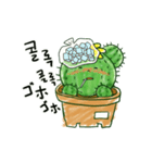 ちびサボテン(KR-JP)（個別スタンプ：10）