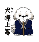 シーズー犬 「飛び出す」面倒くさいの...（個別スタンプ：21）