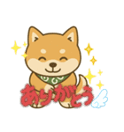 まめ柴ごころ（個別スタンプ：6）