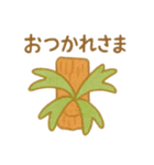 多肉植物と毎日使える言葉 クレヨン（個別スタンプ：30）