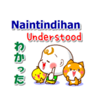 タガログ語と英語と日本語 挨拶と相槌（個別スタンプ：14）