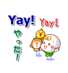 タガログ語と英語と日本語 挨拶と相槌（個別スタンプ：21）
