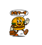 アメコミ風ハンバーガーくん（個別スタンプ：5）