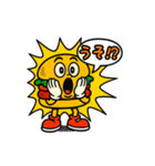 アメコミ風ハンバーガーくん（個別スタンプ：9）