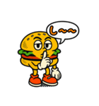 アメコミ風ハンバーガーくん（個別スタンプ：11）