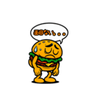 アメコミ風ハンバーガーくん（個別スタンプ：14）