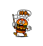 アメコミ風ハンバーガーくん（個別スタンプ：18）