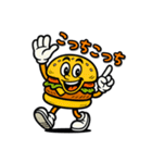 アメコミ風ハンバーガーくん（個別スタンプ：27）