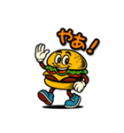 アメコミ風ハンバーガーくん（個別スタンプ：31）