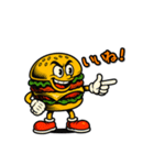 アメコミ風ハンバーガーくん（個別スタンプ：32）