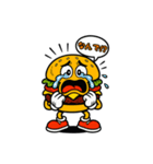 アメコミ風ハンバーガーくん（個別スタンプ：33）