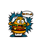 アメコミ風ハンバーガーくん（個別スタンプ：39）