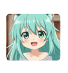 文字無しみなみちゃんプレミアムスタンプ（個別スタンプ：2）