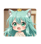 文字無しみなみちゃんプレミアムスタンプ（個別スタンプ：3）