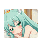 文字無しみなみちゃんプレミアムスタンプ（個別スタンプ：5）