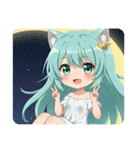 文字無しみなみちゃんプレミアムスタンプ（個別スタンプ：7）