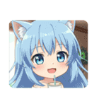 文字無しみなみちゃんプレミアムスタンプ（個別スタンプ：13）
