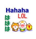 ベトナム語、英語、日本語 連絡と相槌用（個別スタンプ：24）