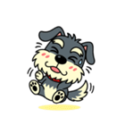 シュナウザーの日常.顔でかver.（個別スタンプ：37）