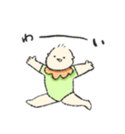 いろんな場面で使えるもちもち赤ちゃん（個別スタンプ：22）