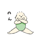 いろんな場面で使えるもちもち赤ちゃん（個別スタンプ：33）