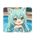 精霊みなみちゃんプレミアムスタンプ15（個別スタンプ：1）