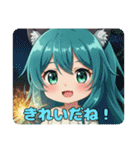 精霊みなみちゃんプレミアムスタンプ15（個別スタンプ：5）