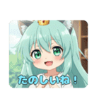 精霊みなみちゃんプレミアムスタンプ15（個別スタンプ：16）