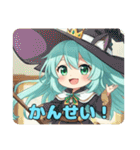 精霊みなみちゃんプレミアムスタンプ15（個別スタンプ：22）