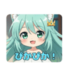 精霊みなみちゃんプレミアムスタンプ15（個別スタンプ：28）