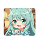 精霊みなみちゃんプレミアムスタンプ15（個別スタンプ：30）