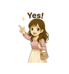ユウカの使うスタンプ（個別スタンプ：5）