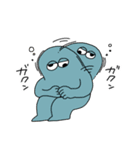 気まぐれおばけのスタンプ よっつめ（個別スタンプ：14）