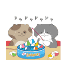 しあわせのねこまんまスタンプ（個別スタンプ：12）