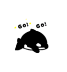 ▶︎動く✨ぷにもっちシャチスタンプ（個別スタンプ：6）