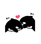 ▶︎動く✨ぷにもっちシャチスタンプ（個別スタンプ：24）