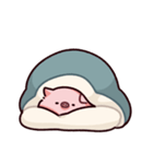 お布団のぶた（個別スタンプ：33）