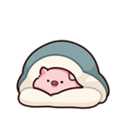 お布団のぶた（個別スタンプ：34）