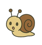 カタツムリとカメレオンの物語（個別スタンプ：3）