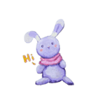 Muni the Gray Bunny ムニ・グレーのうさぎ（個別スタンプ：15）