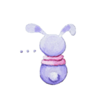 Muni the Gray Bunny ムニ・グレーのうさぎ（個別スタンプ：17）