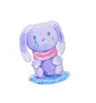 Muni the Gray Bunny ムニ・グレーのうさぎ（個別スタンプ：19）