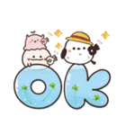 まるいやつらとトリさんの夏（個別スタンプ：2）