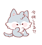 使いやすいオオカミさん（個別スタンプ：8）